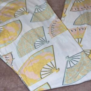 LuLaRoe Leggings Hand Fan Print TC